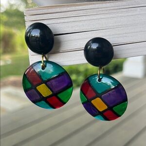 Vintage Retro Earrings